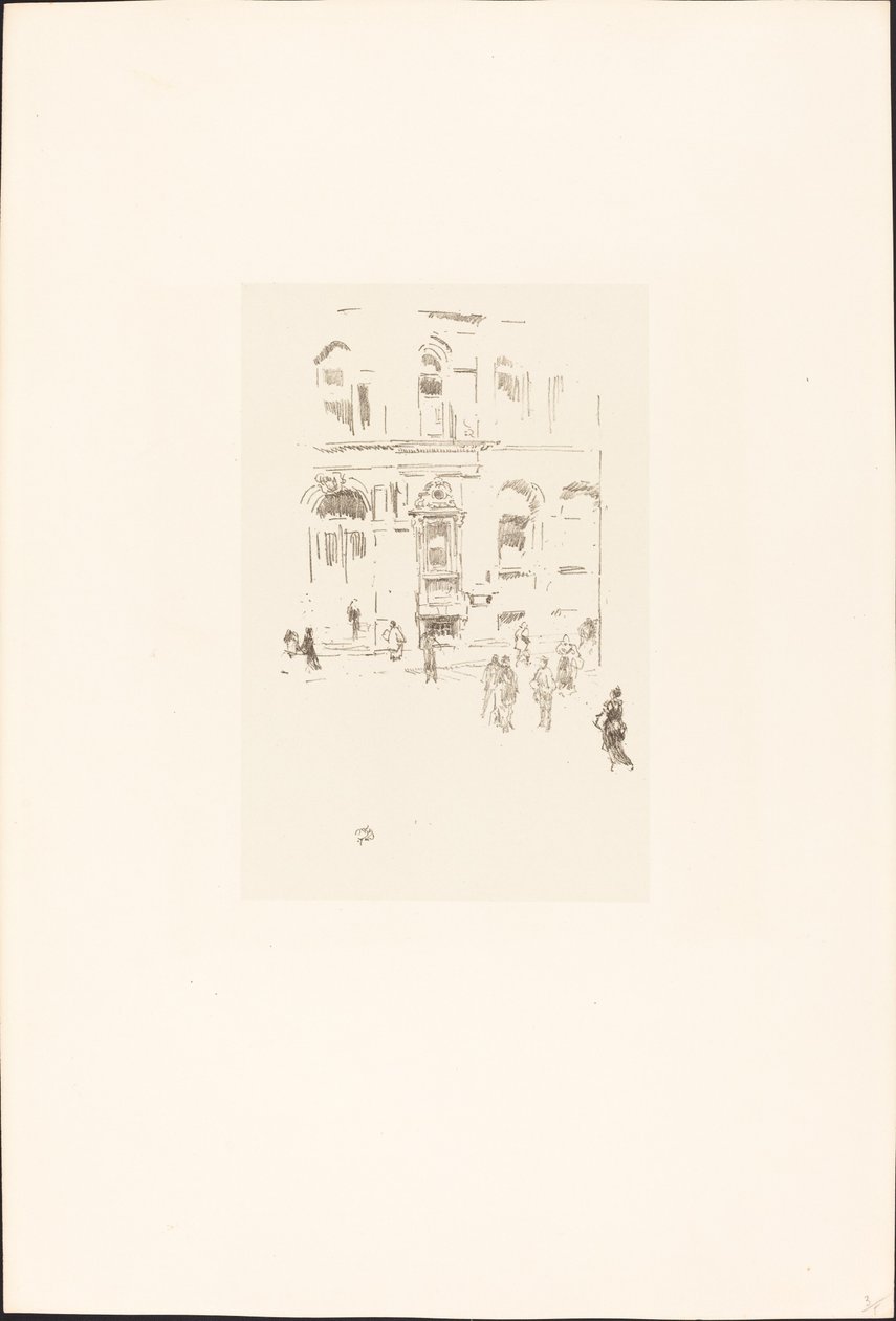 Victoria Club door James Abbott McNeill Whistler