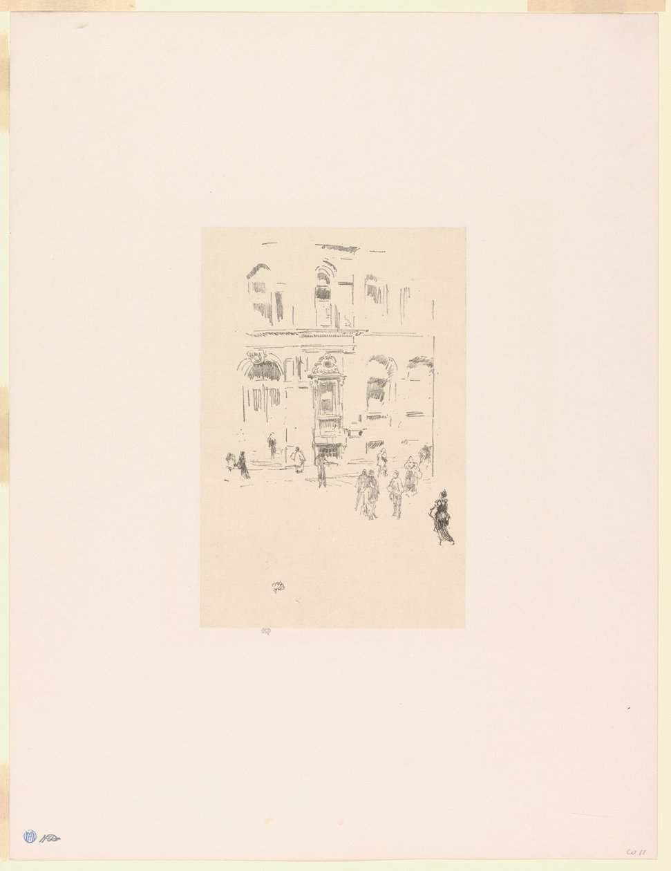 Victoria Club door James Abbott McNeill Whistler