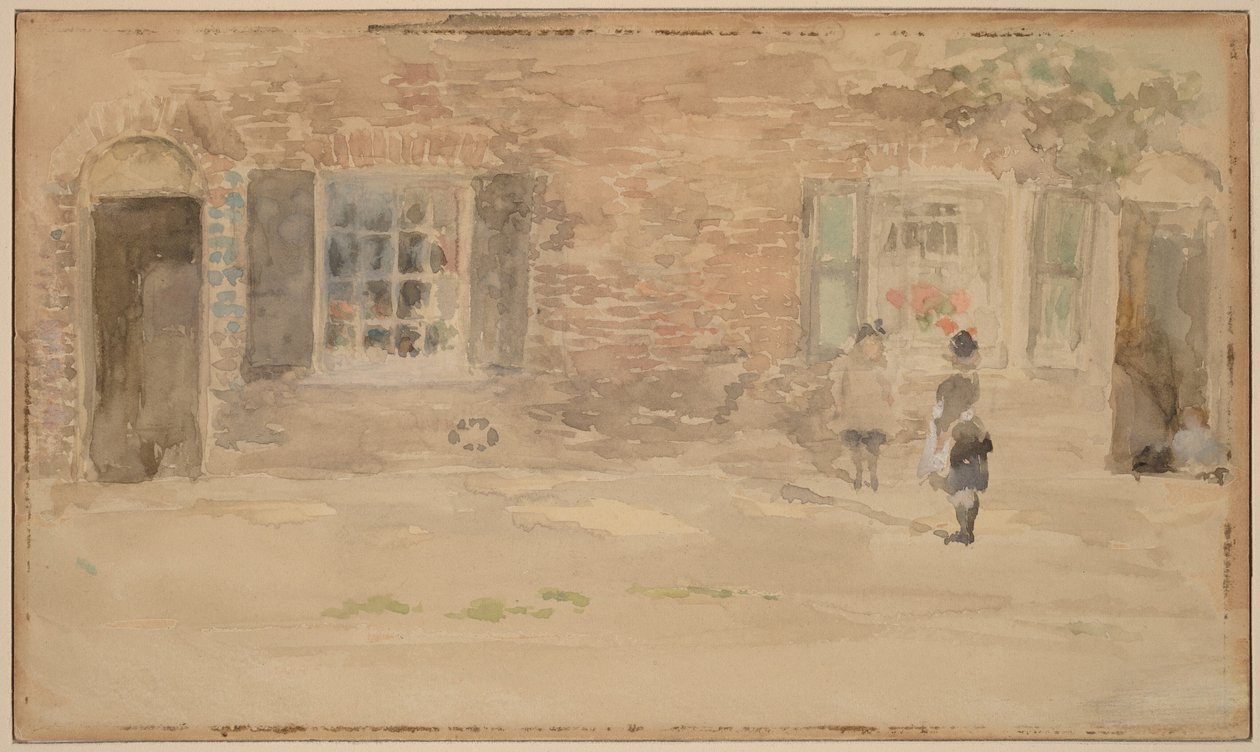 Dorpswinkel, Chelsea door James McNeill Whistler