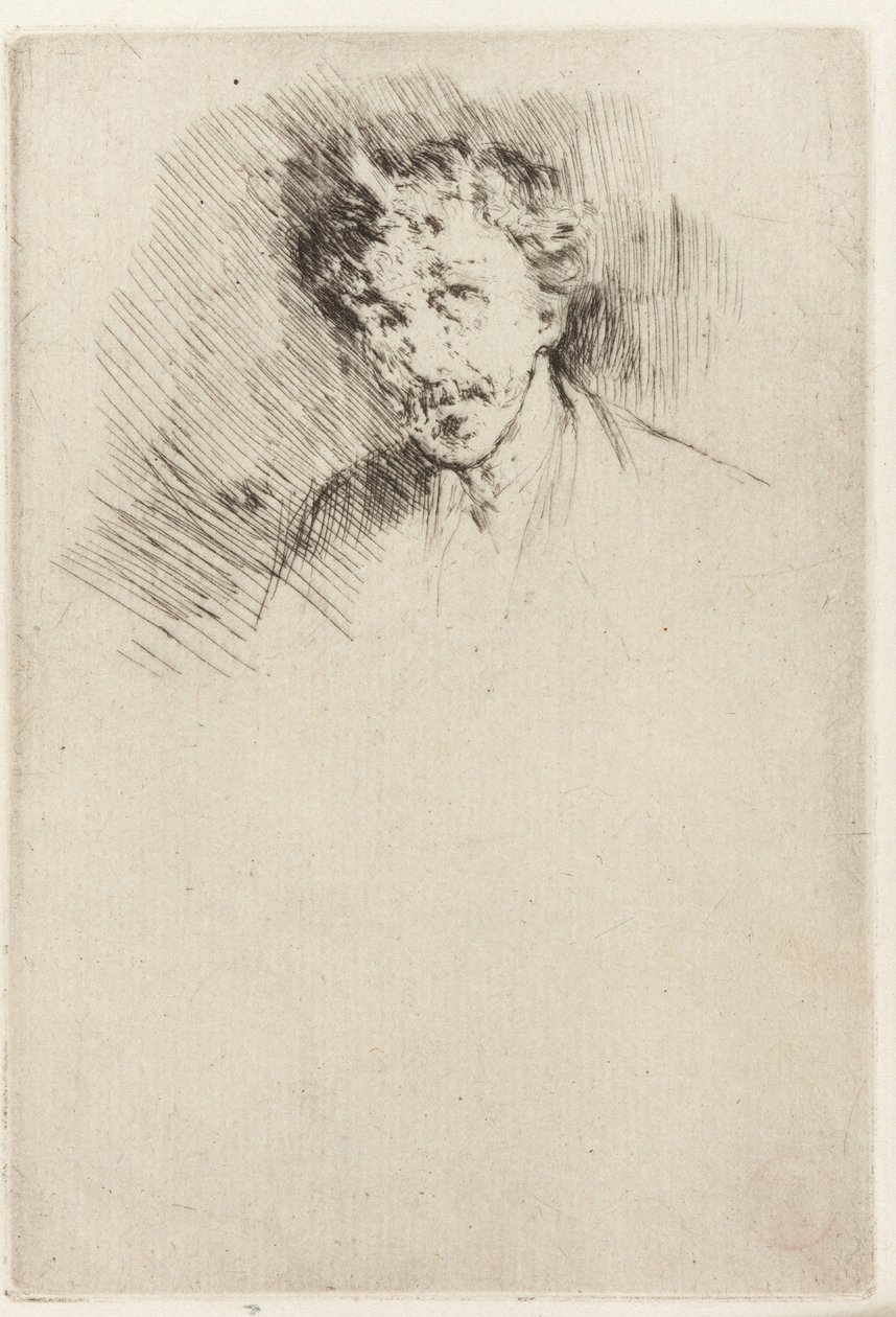 Whistler met de Witte Lok door James Abbott McNeill Whistler