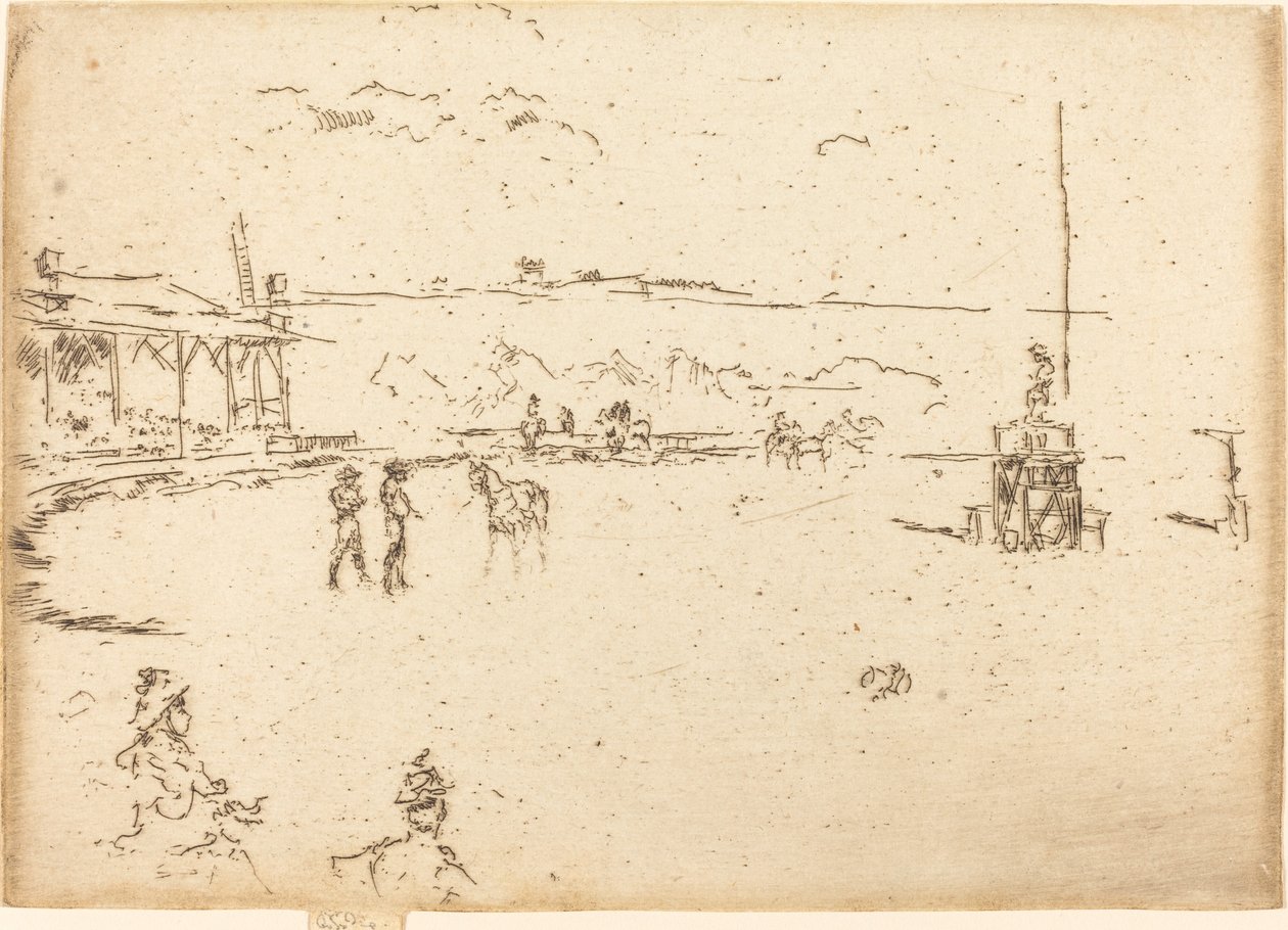 Wilde Westen, Buffalo Bill door James Abbott McNeill Whistler
