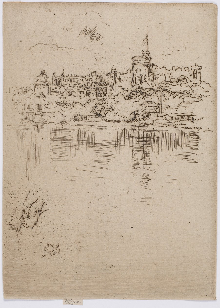 Windsor Castle door James Abbott McNeill Whistler