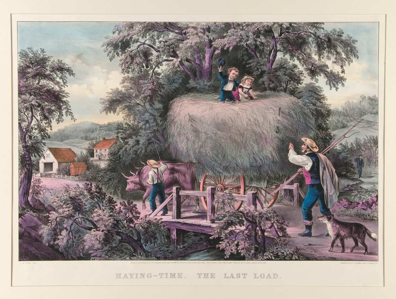 Hooitijd. De laatste lading door James Merritt Ives