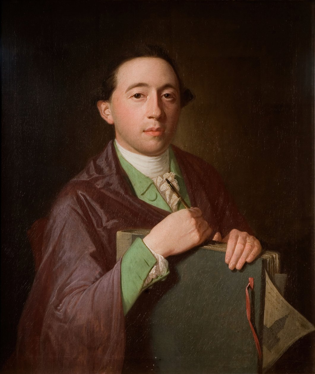 Portret van William Westley, 1750-1800 door James Millar