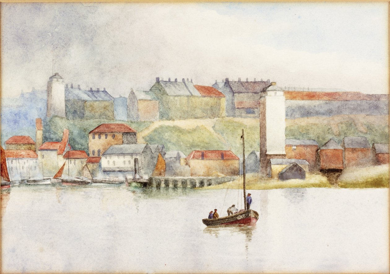 Hoog en Laag Licht North Shields door James Miller Brown