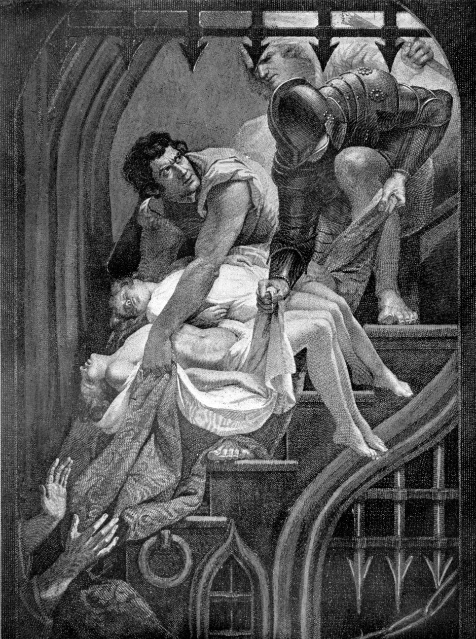 Moord op de Kinderen van Edward IV, ca. 1900 door James Northcote