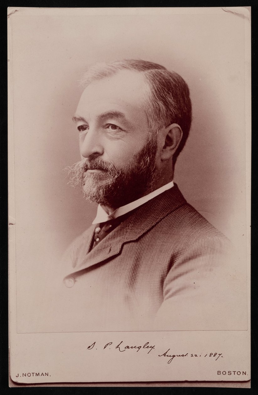 Portret van Samuel Pierpont Langley door James Notman