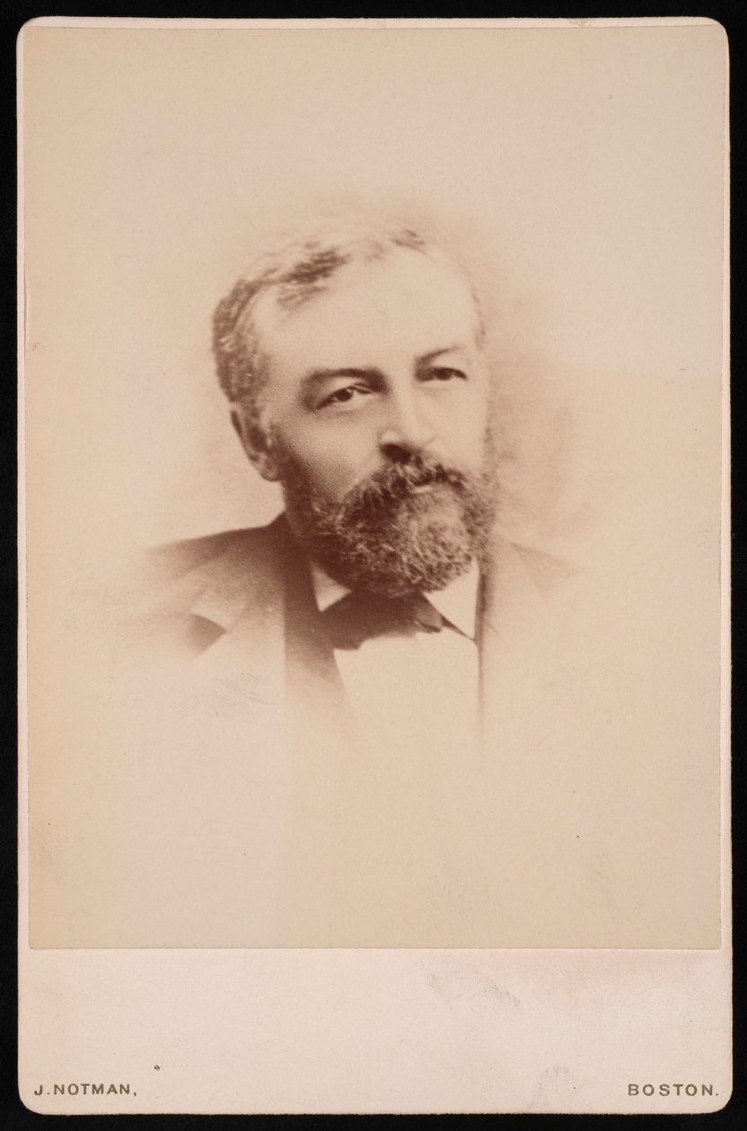 Portret van Samuel Pierpont Langley 1834-1906, Voor 1890 door James Notman
