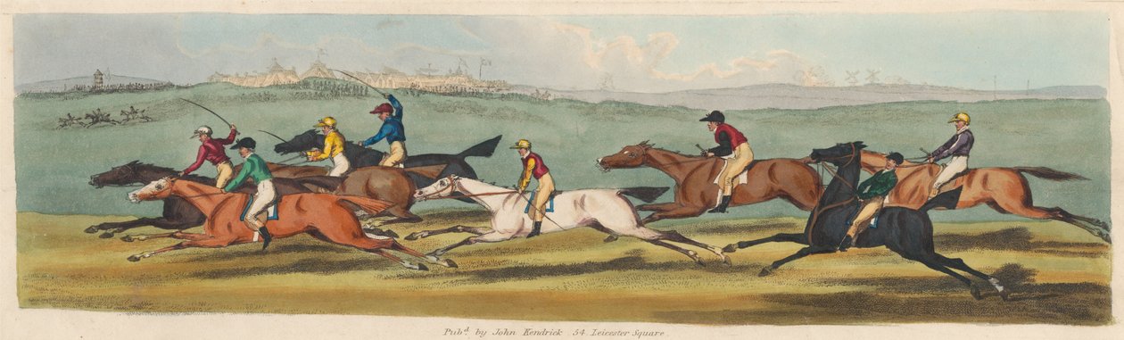 Racen [set van vier]:  4.  Racen door James Pollard