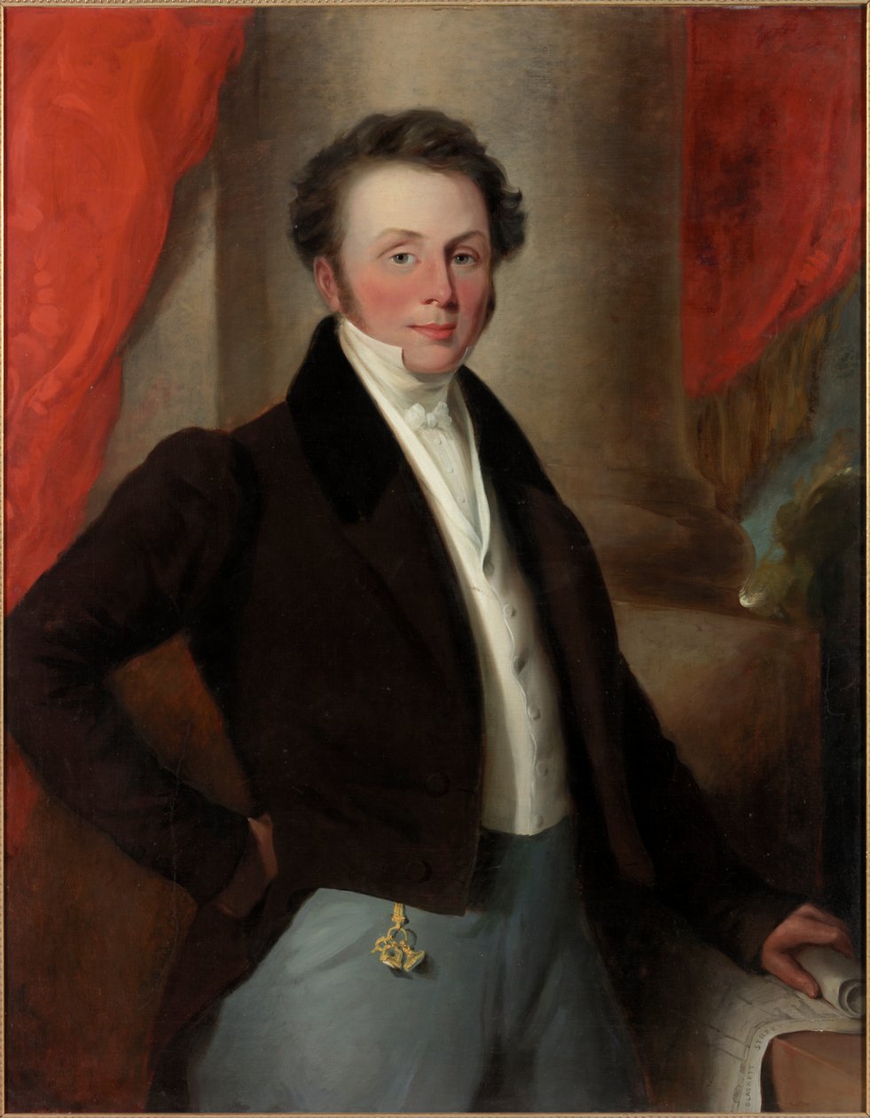 Portret van Richard Grainger door James Ramsay