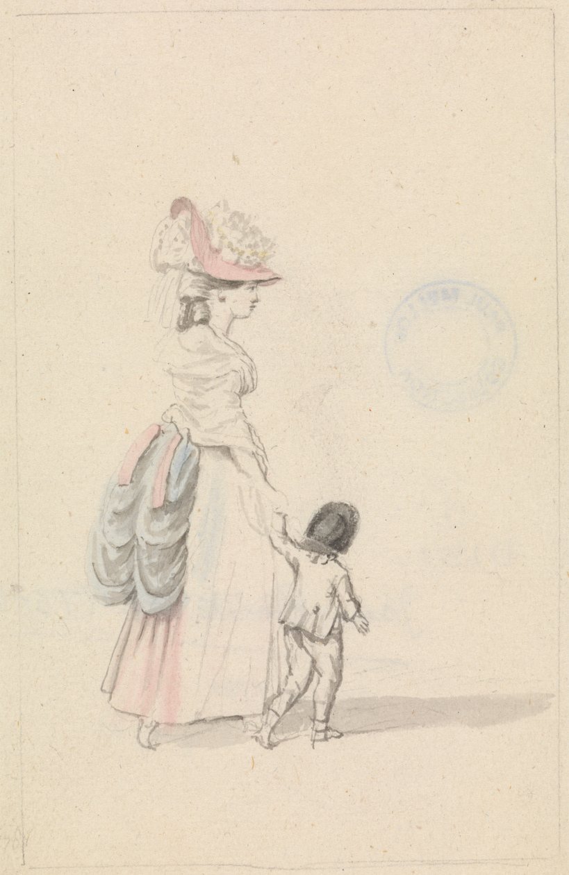 Vrouw en kind door James Roberts