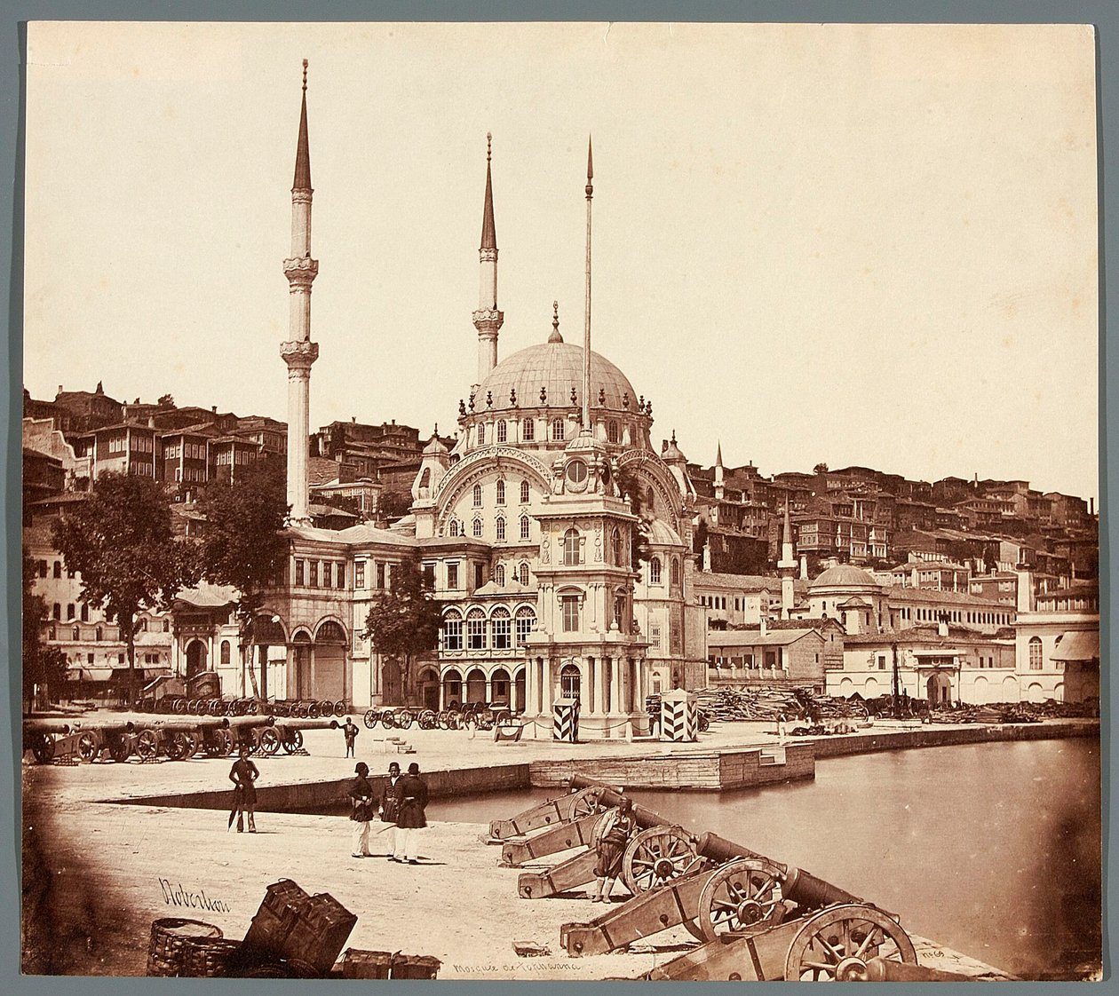 "Mosquée de Tophanna" [Istanbul. De moskee in Tophane] door James Robertson