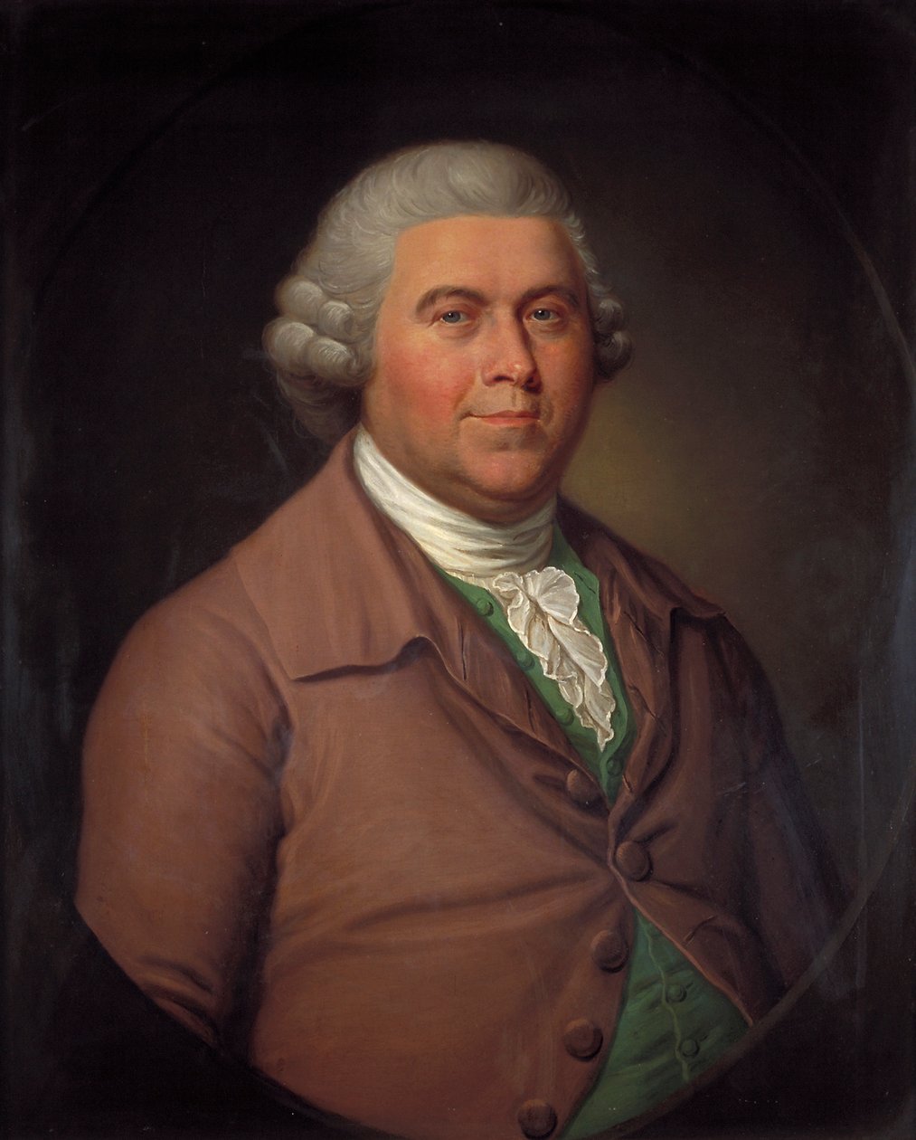 John Davis, de eigenaar van Bagnigge Wells door James Scouler