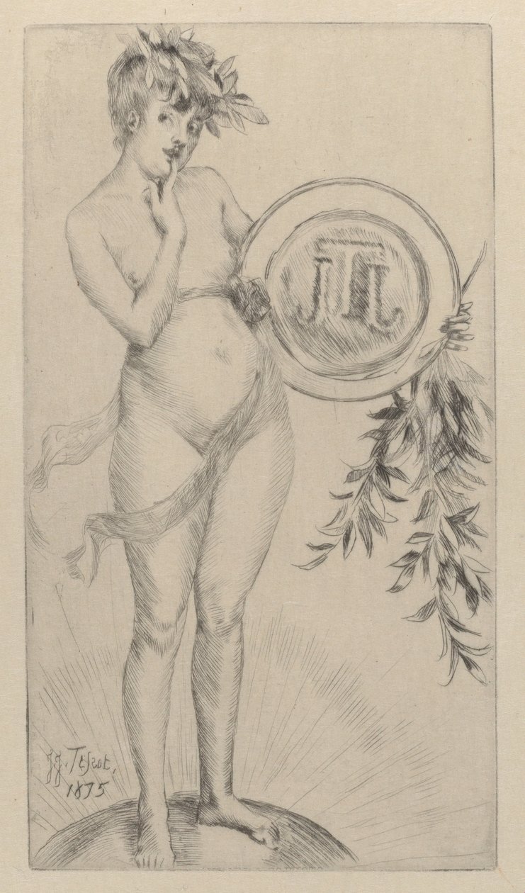 Eerste Frontispice met het Monogram door James Tissot