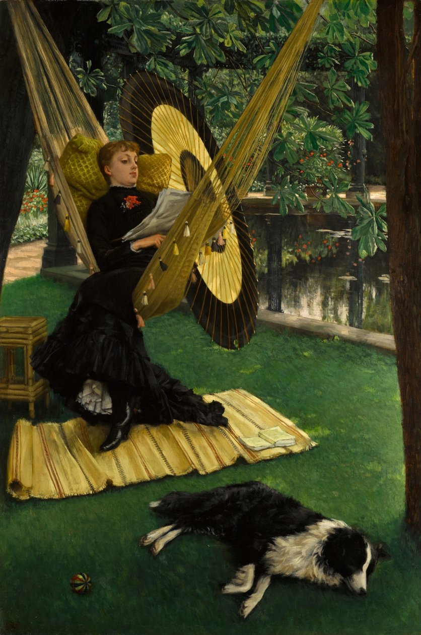 De hangmat door James Tissot