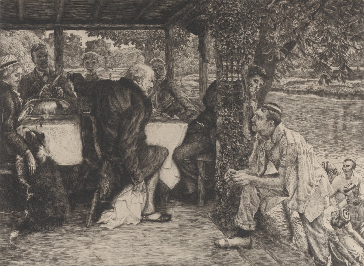 De Gelijkenis van de Verloren Zoon, No. IV: Het Gemeste Kalf door James Tissot