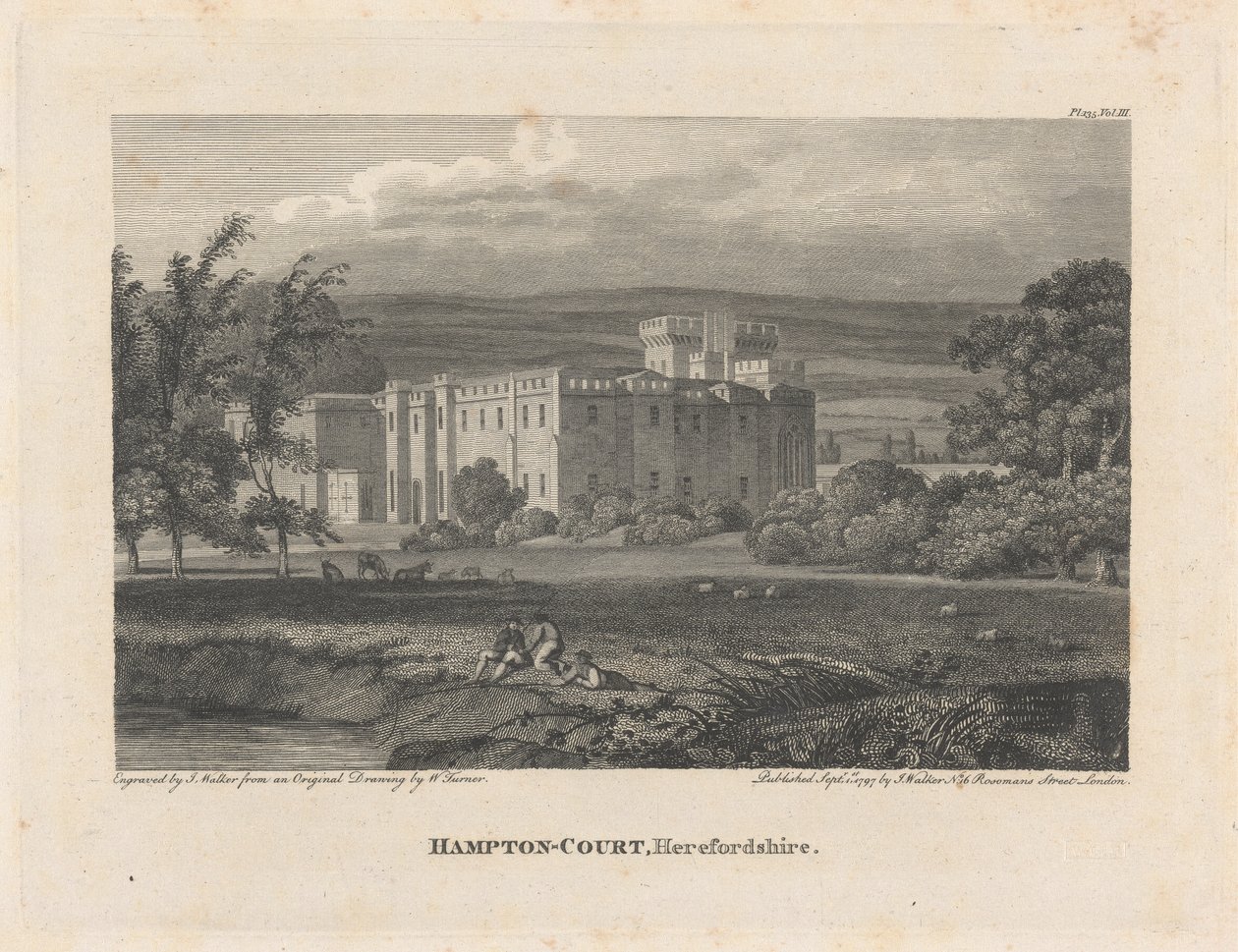 Hampton Court, Herefordshire door James Walker