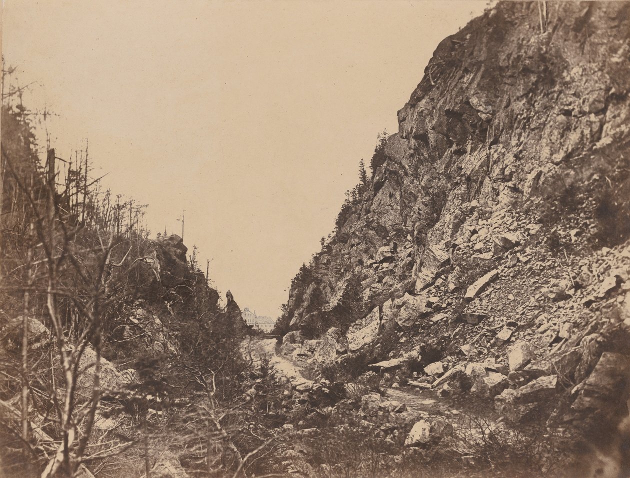 Hoofd van de White Mountain Notch, Crawford House door James Wallace Black