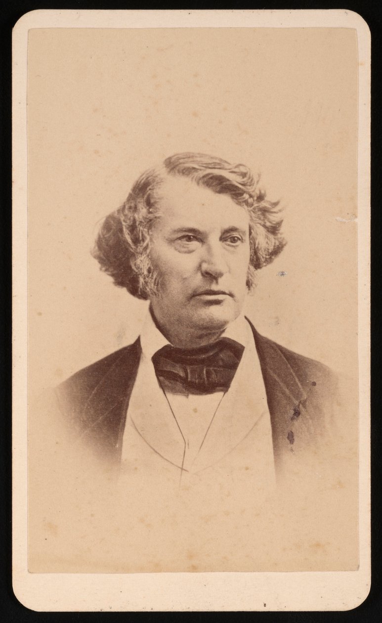 Portret van Charles Sumner 1811-1874, voor 1874 door James Wallace Black