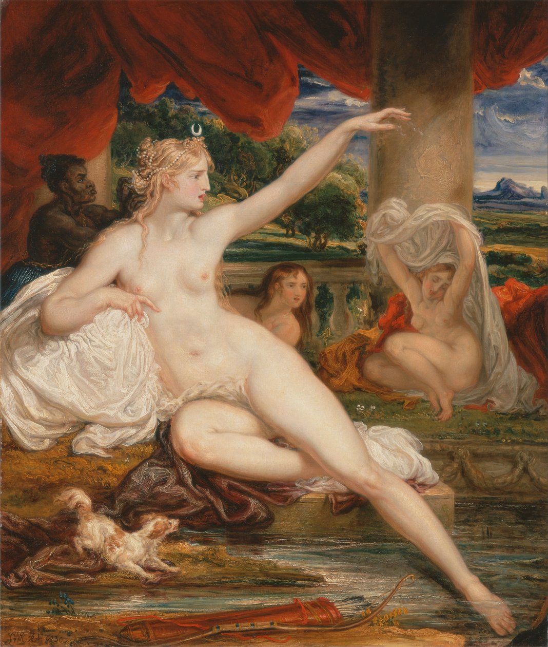 Diana in bad door James Ward