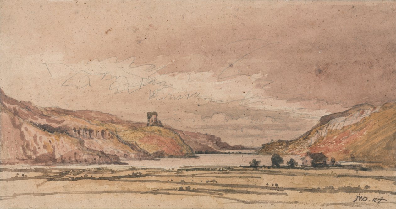 Dolbadarn Kasteel door James Ward