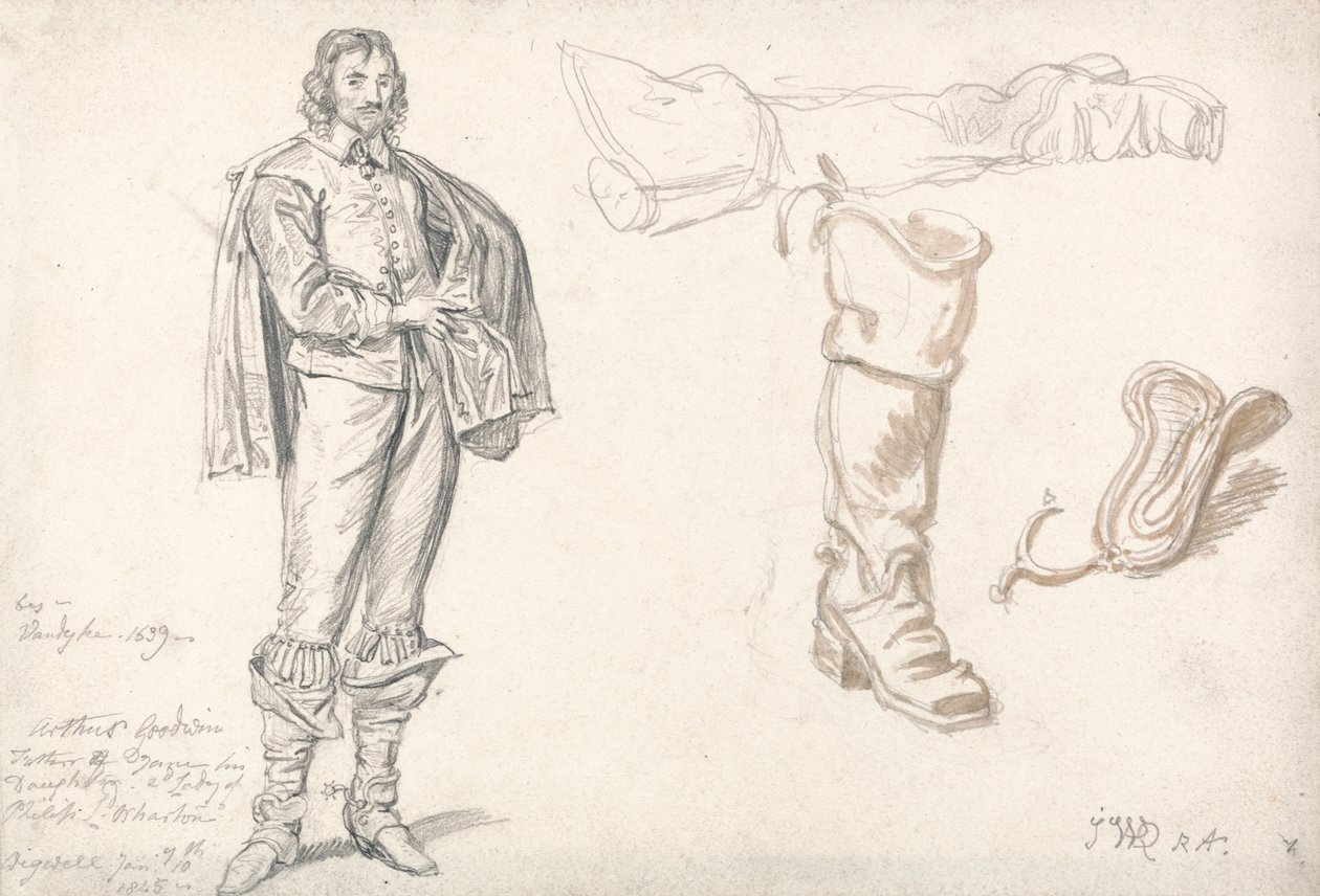 Studies naar Anthony van Dyck