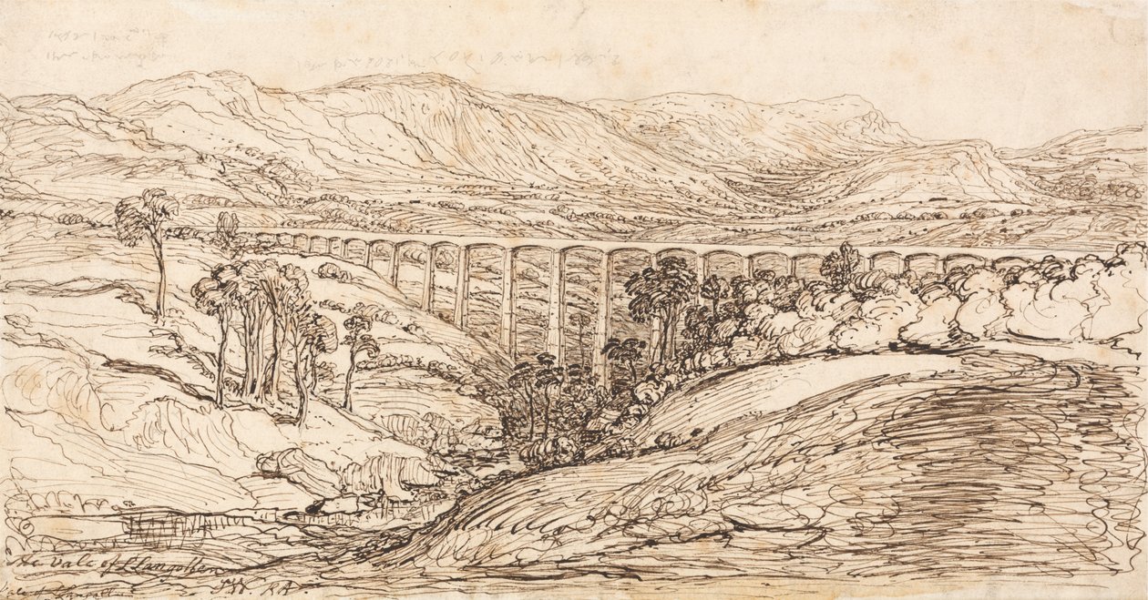 De Valei van Llangollen door James Ward