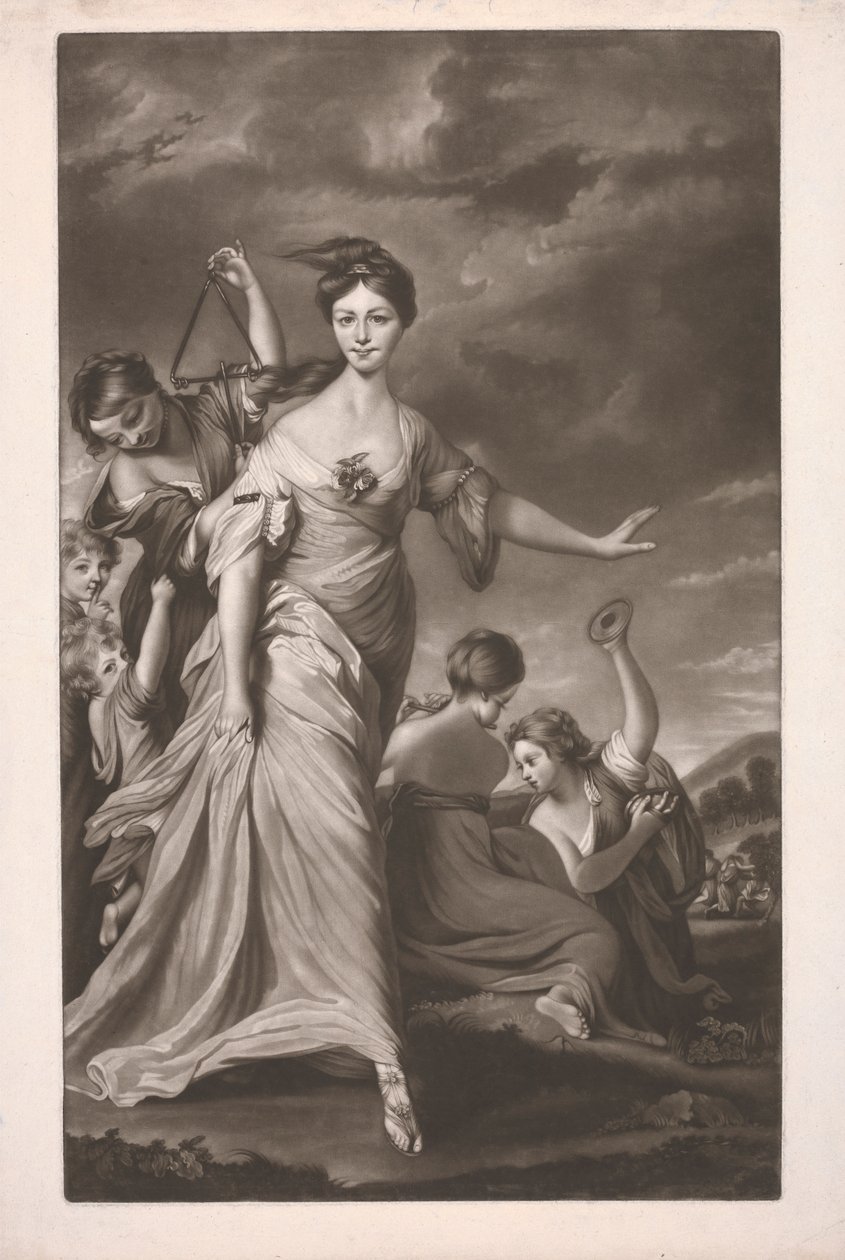 Mary Hale (geboren Chaloner) als Euphrosyne in 