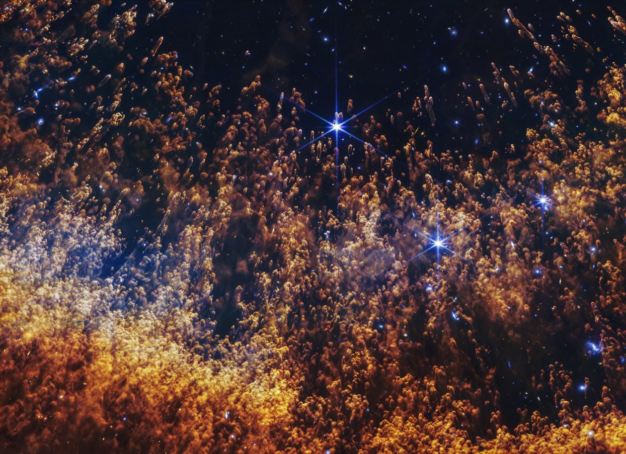 Helixnevel (NIRCam) door James Webb Space Telescope (NASA)
