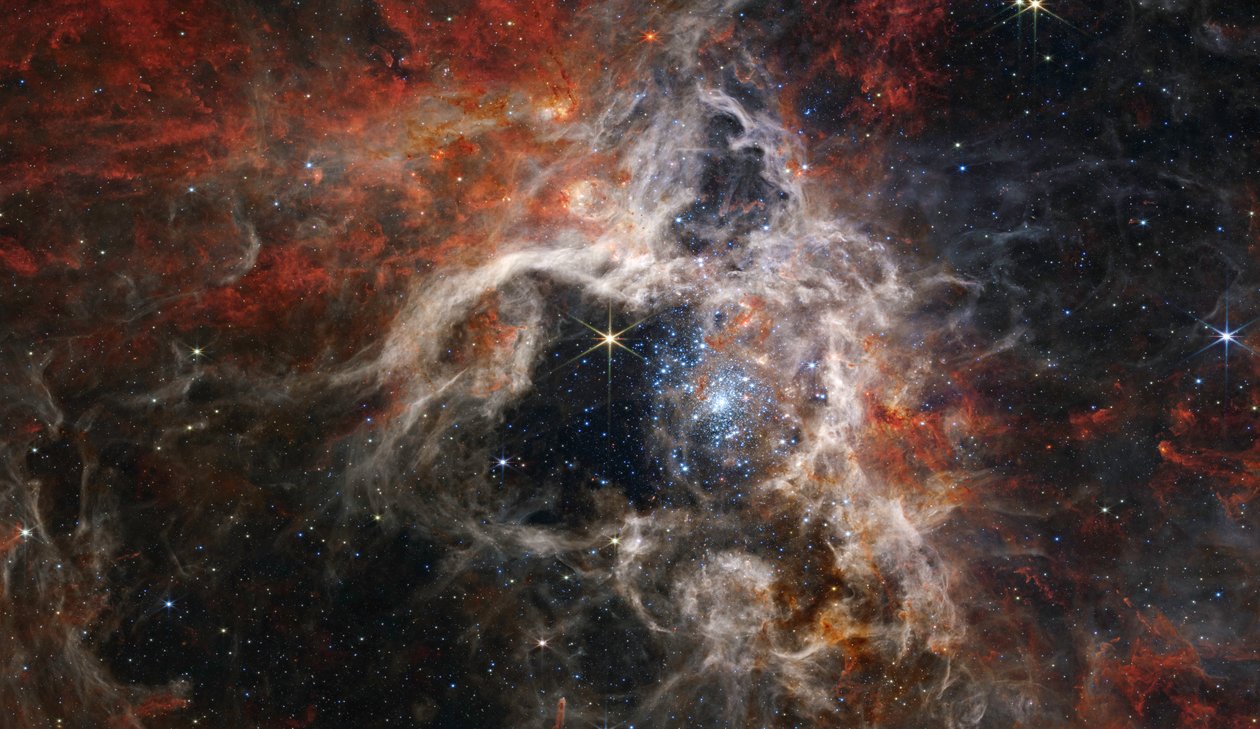 Tarantulanevel door James Webb Space Telescope (NASA)