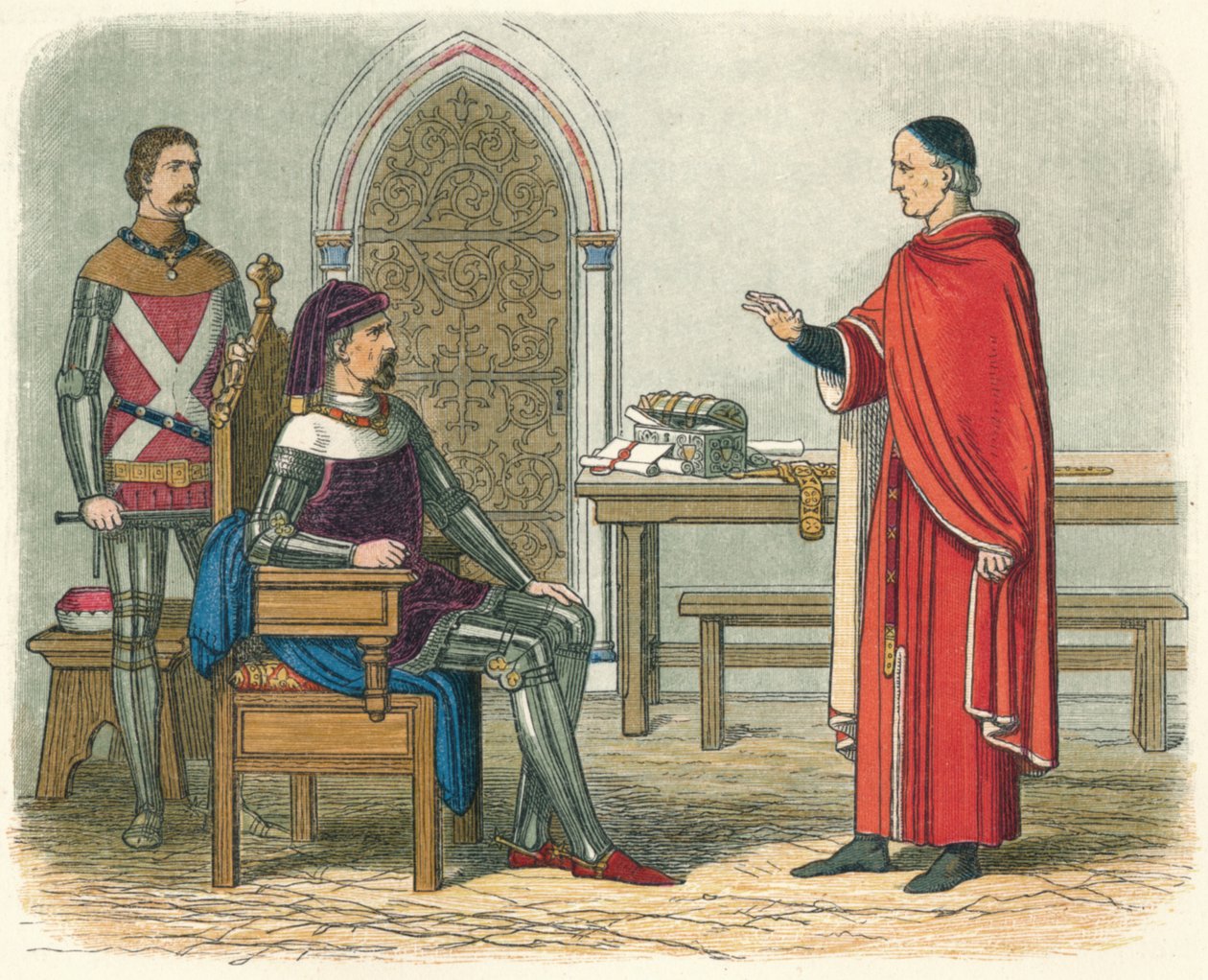 Gascoigne weigert een prelaat of edelman te veroordelen, 1405 door James William Edmund Doyle