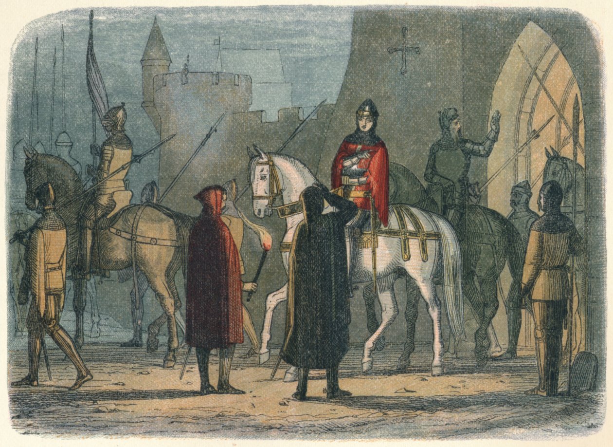 Henry marcheert tegen de Lollards, 1414 1864 door James William Edmund Doyle