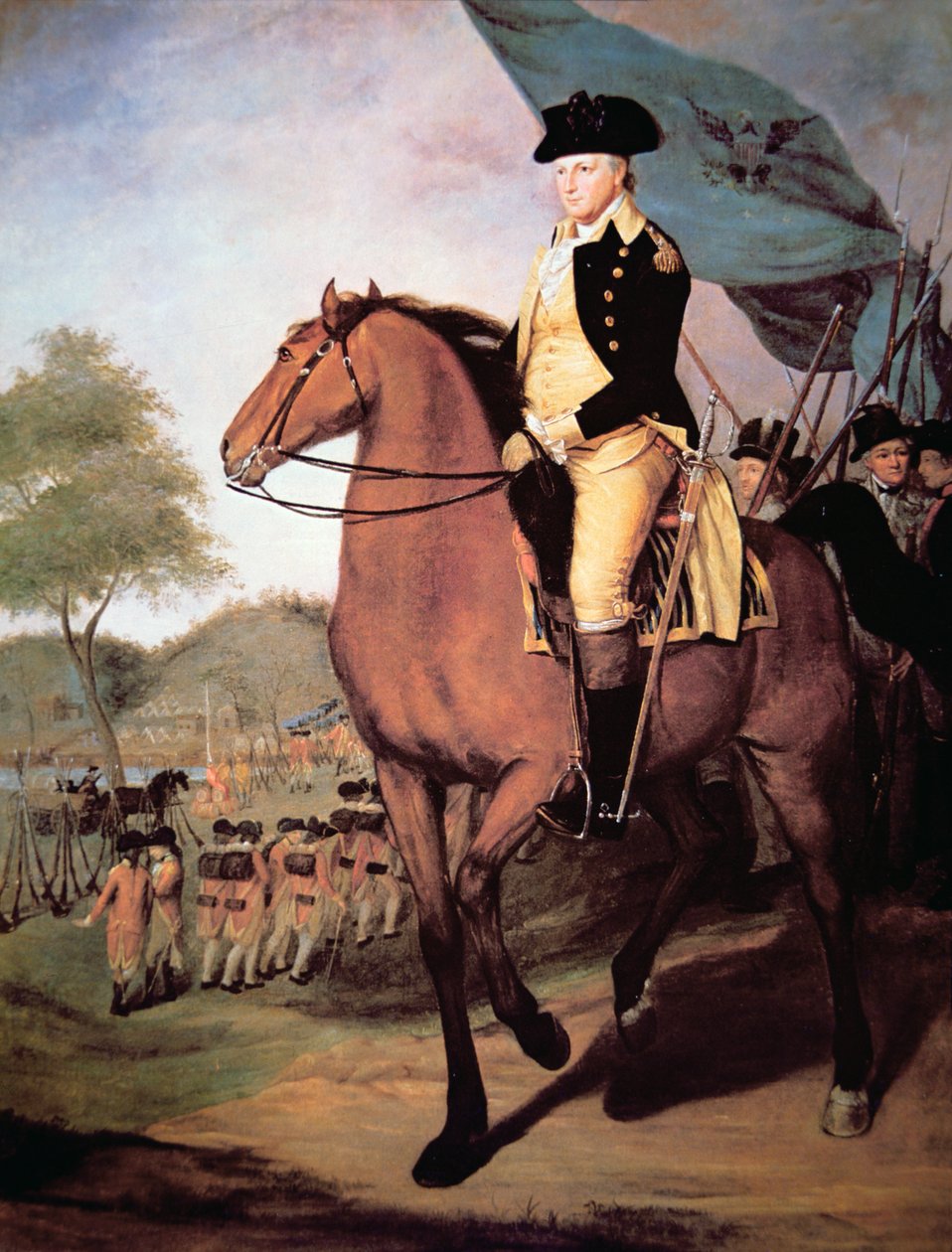 Generaal Gates bij Saratoga, ca. 1799 door James the Elder Peale