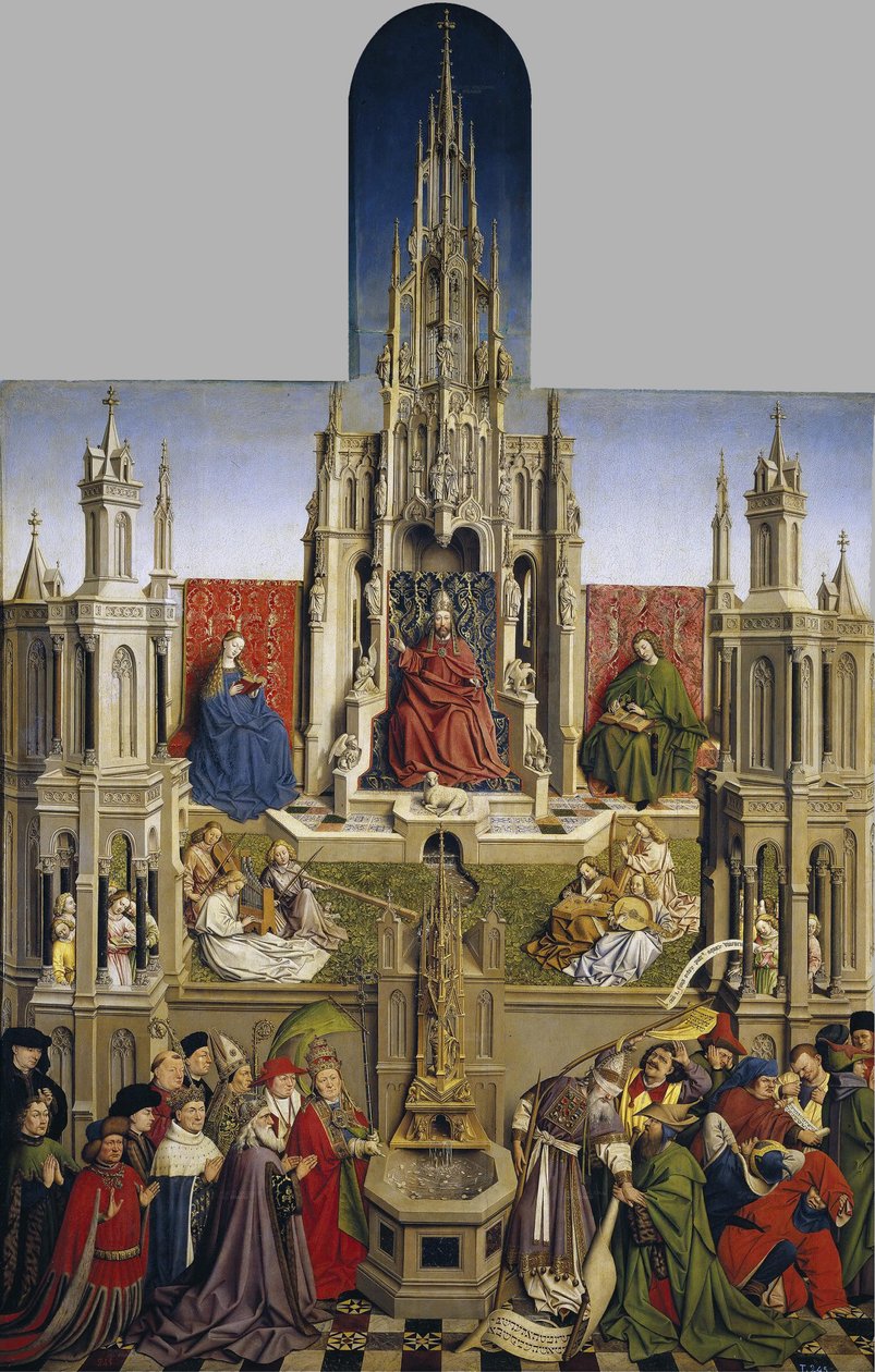 Fontein van het Leven door Jan van Eyck