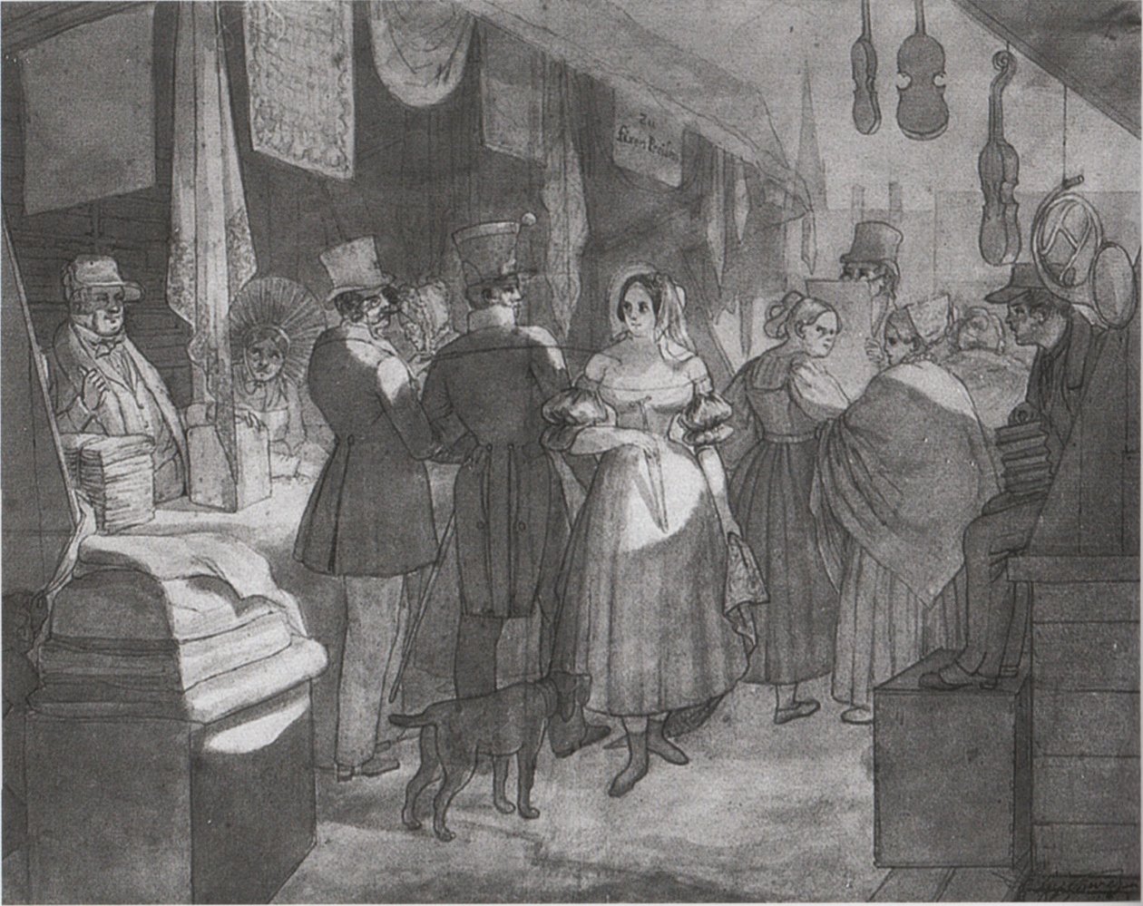 Op de Dult door Jan Vermeer van Delft