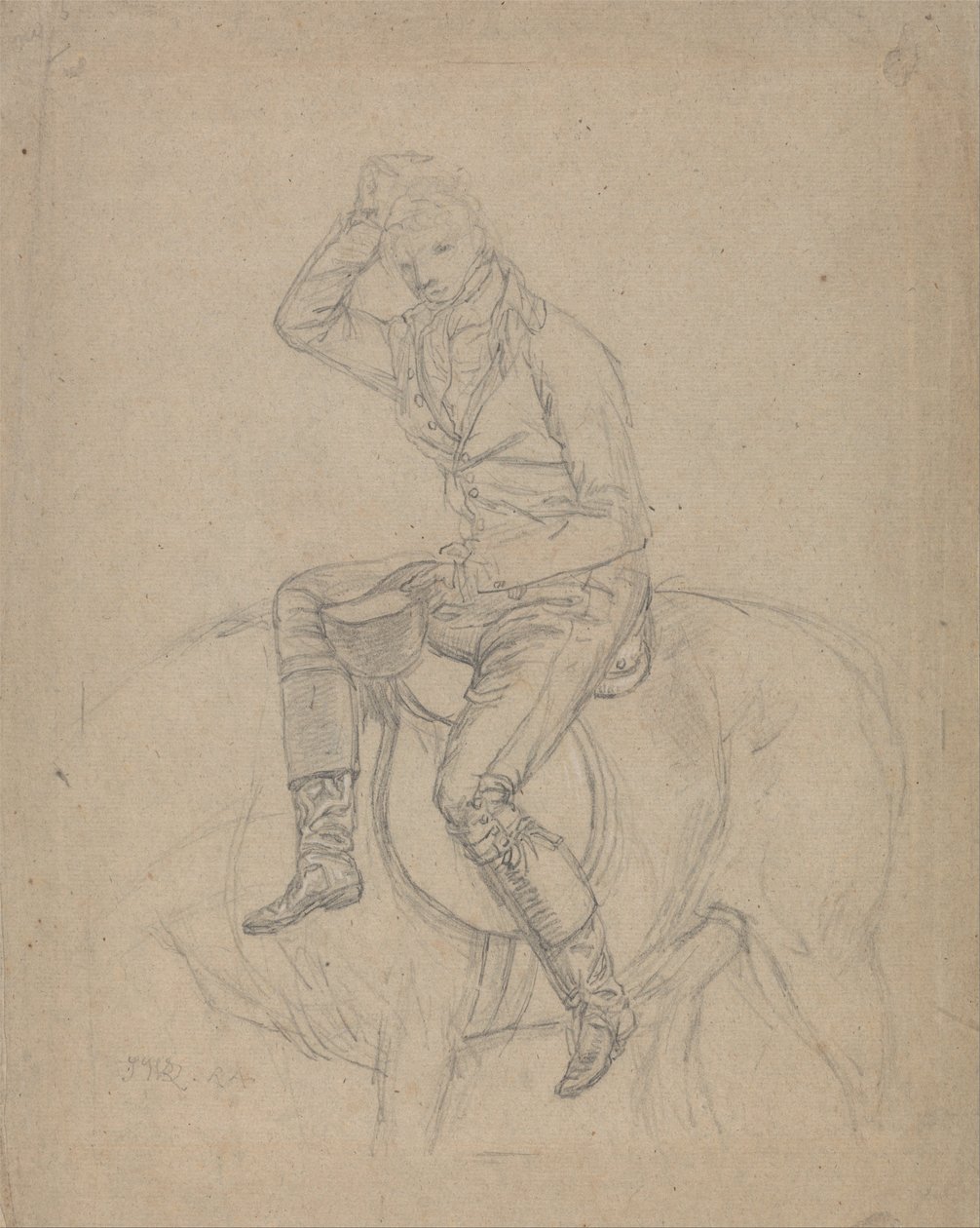 Hazenjacht door Jan Wyck