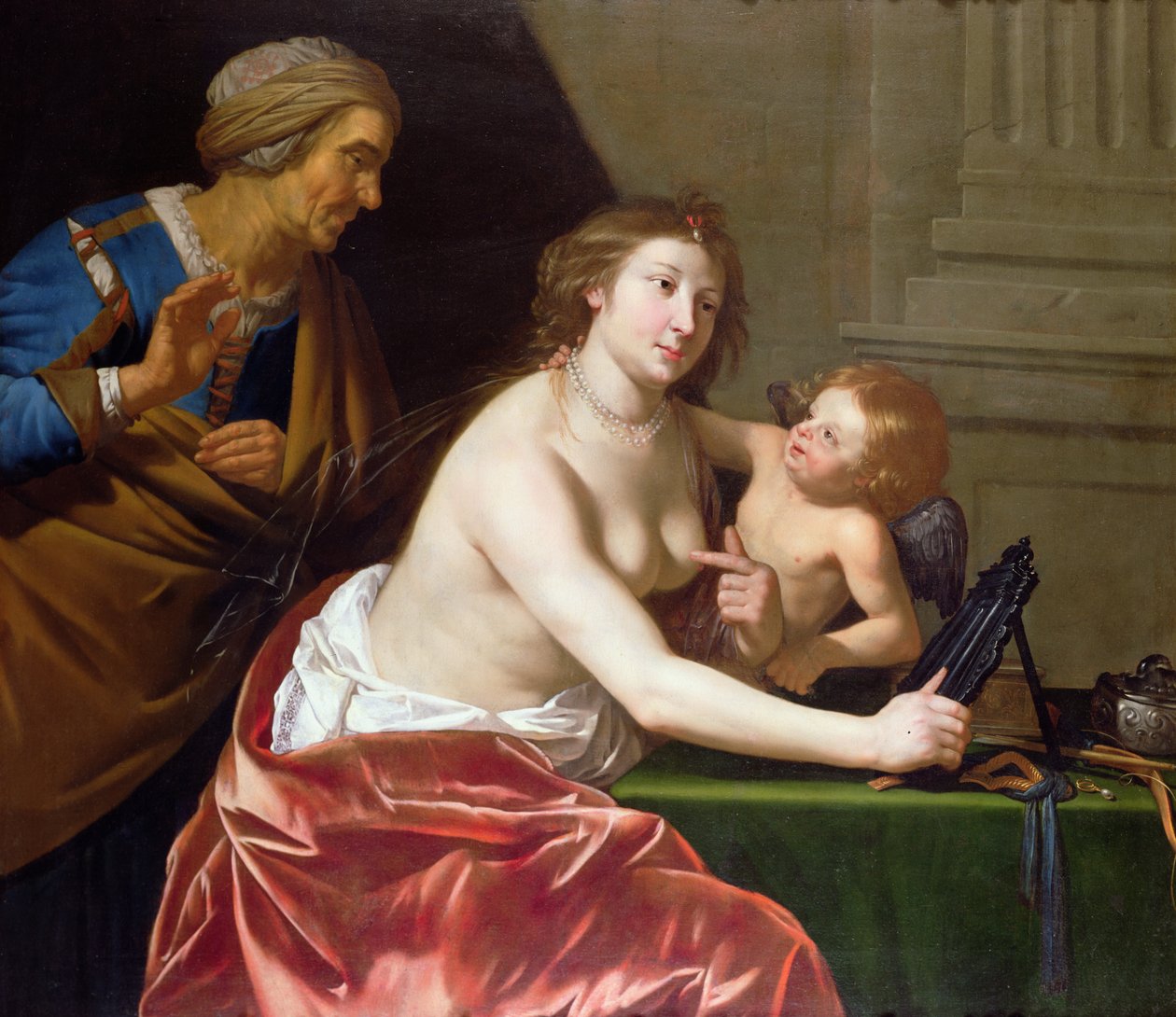 De Drie Leeftijden van de Mens door Jan van Bijlert or Bylert