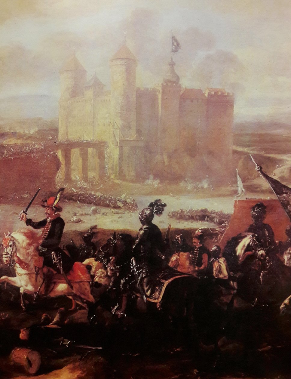 Slag bij Chocim in 1673 door Jan van Huchtenburgh