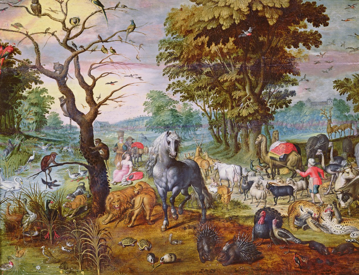De Toegang tot de Ark door Jan van Kessel the Elder