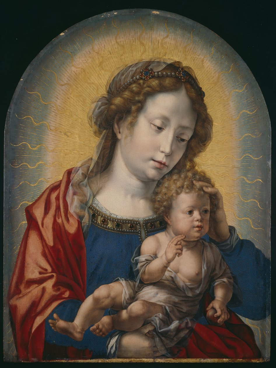 Maagd en Kind, c.1520 door Jan (c.1472 c.1533) Gossaert