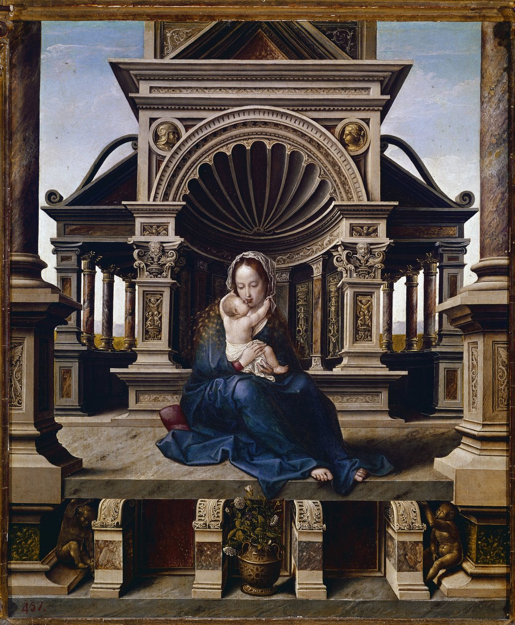 De Maagd van Leuven door Jan (c.1472 c.1533) Gossaert