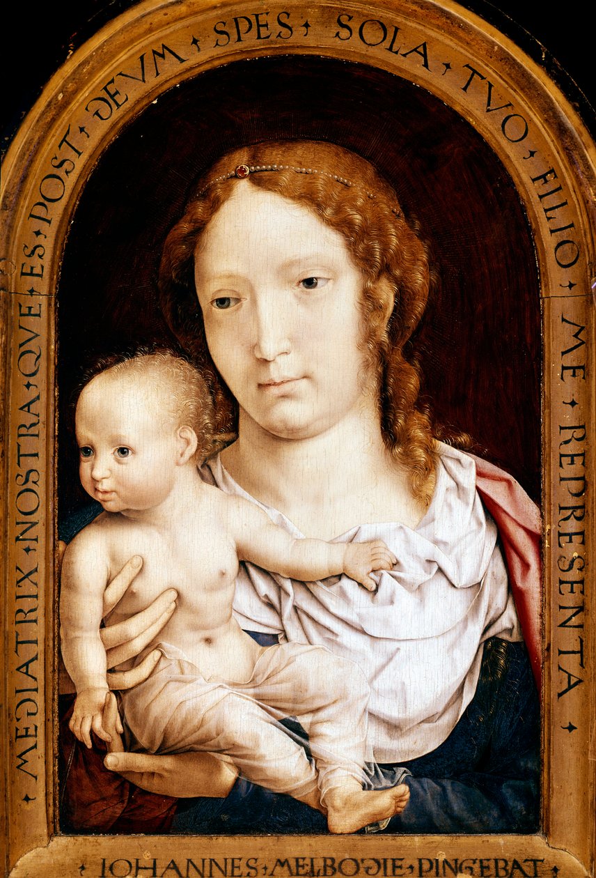 Maagd met kind door Jan (c.1472 c.1533) Gossaert