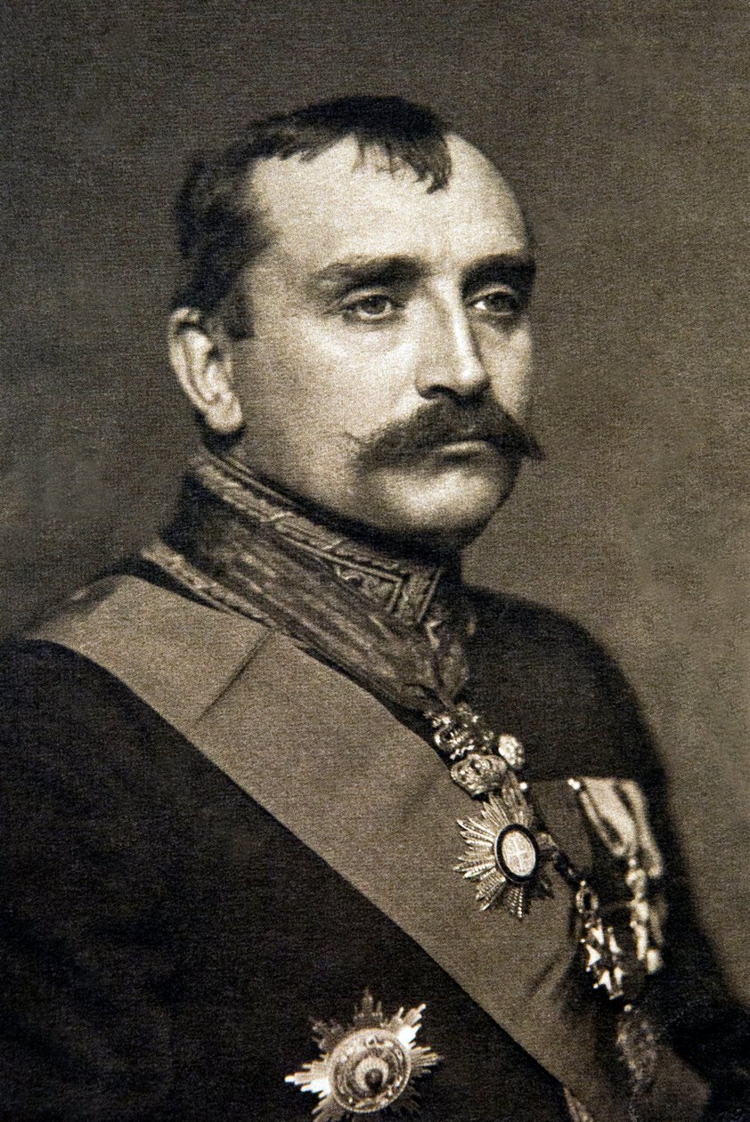 Paul Claudel in consul kostuum 1910 door Jan (studio of) Langhans