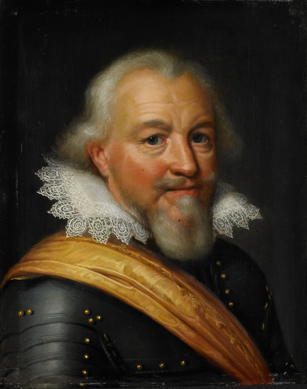 Portret van Jan de Middelste, ca. 1610-1620 (olieverf op paneel) door Jan Anthonisz. van Ravesteyn