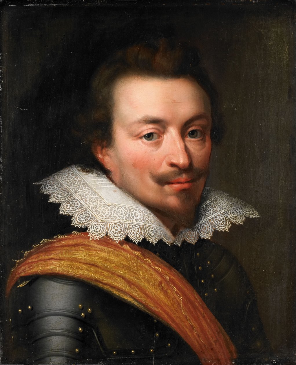 Portret van Jan de Jonge, ca. 1613-1620 (olieverf op paneel) door Jan Anthonisz. van Ravesteyn