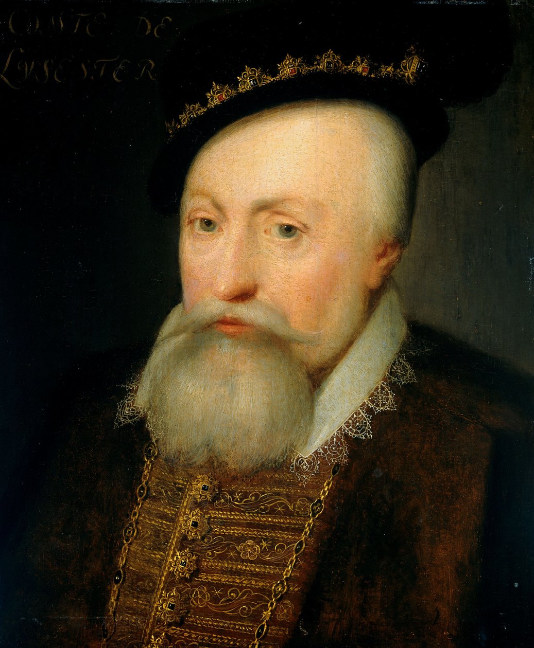 Portret van Robert Dudley door Jan Anthonisz. van Ravesteyn