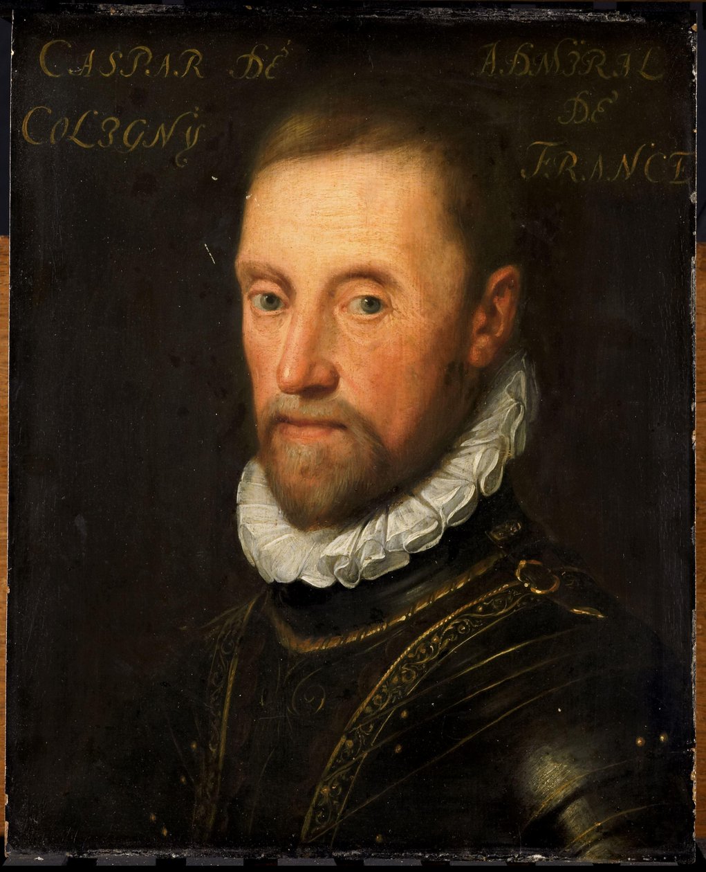 Portret van Gaspard de Coligny door Jan Antonisz van Ravesteyn (workshop of)