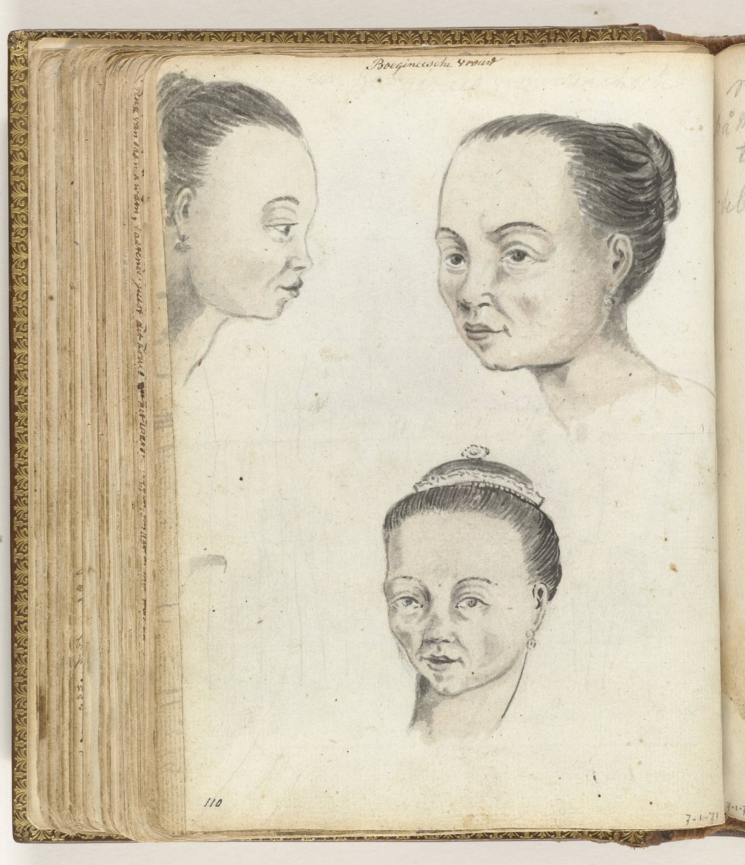 Boeginese vrouw door Jan Brandes