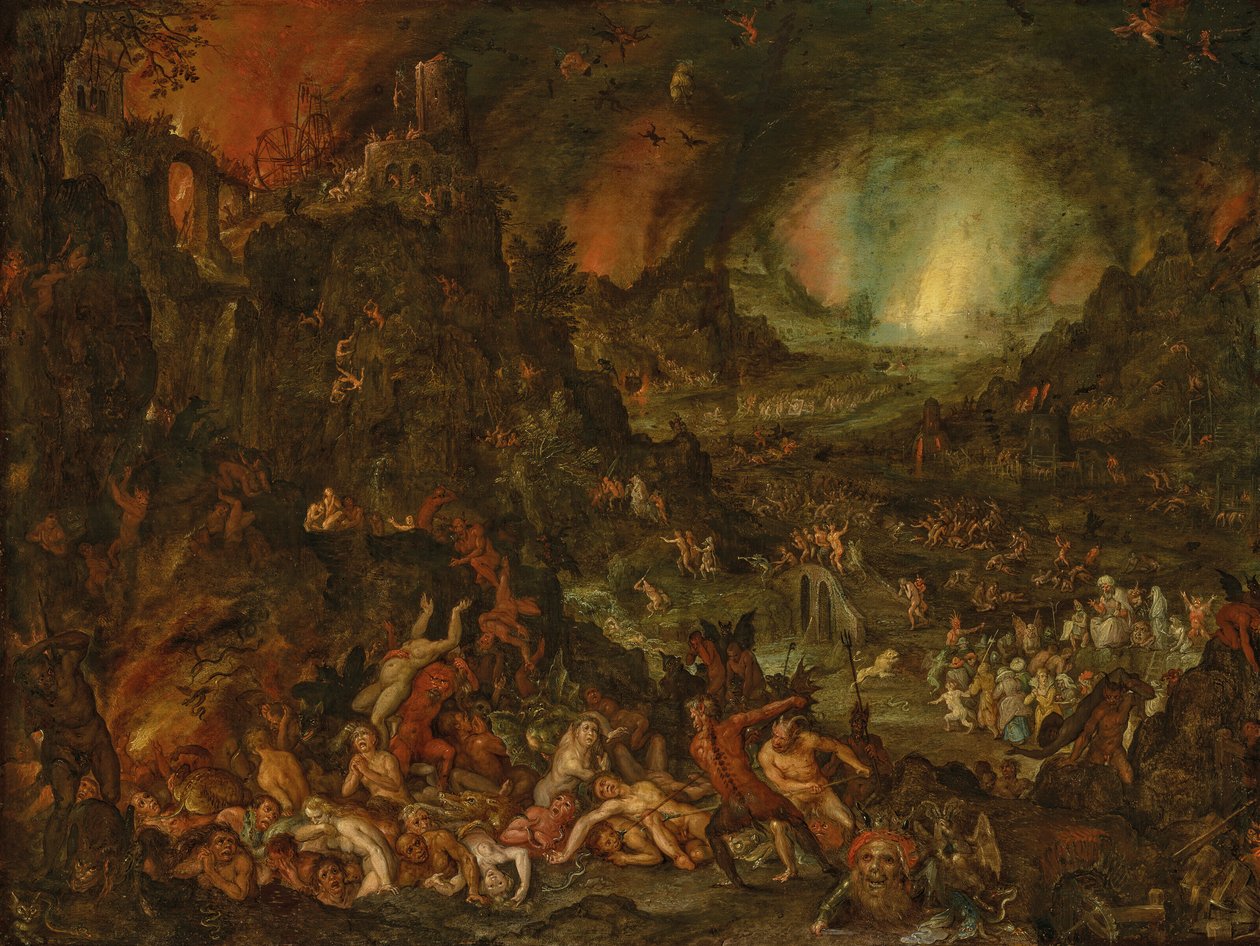 Hel door Jan Brueghel the Elder