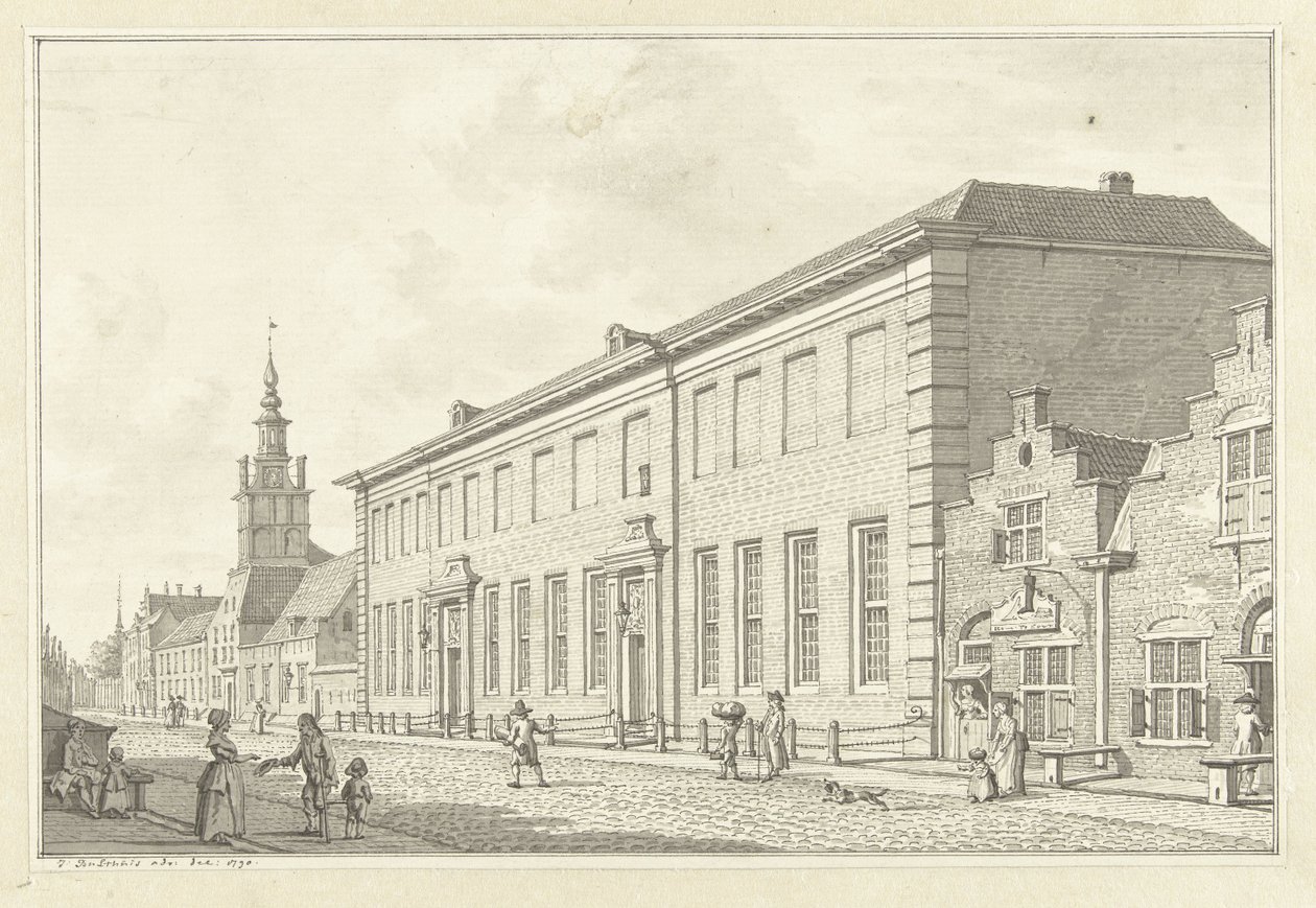 Het Dolhuis, Gasthuis en Oudevrouwenhuis te Rotterdam door Jan Bulthuis